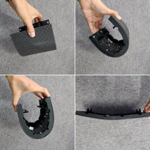 Flexible Soft led display P1.875/2/2.5/3/4/5mm Soft Curve Flexible Led Curtain Advertising Video Screen Led Display
